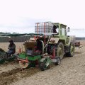 Pflanzmaschine, bei der maschinellen Erstaufforstung genutzt