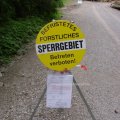 Forstliches Sperrgebiet